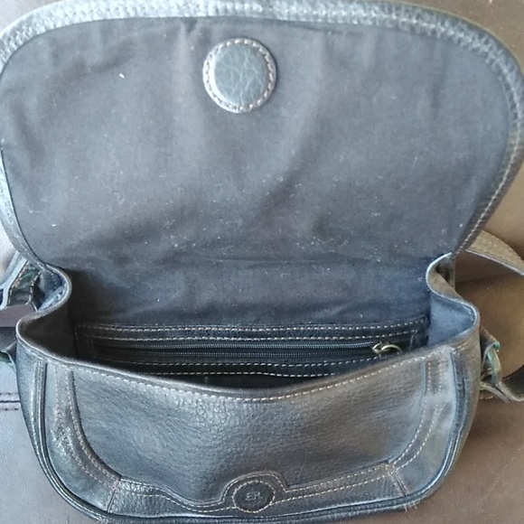 Banana Republic Black Leather Bag - Picture 4 of 5